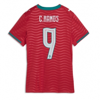 Billige Fotballdrakt Portugal Goncalo Ramos #9 Replika Hjemmedrakt Dame VM 2026 Kortermet